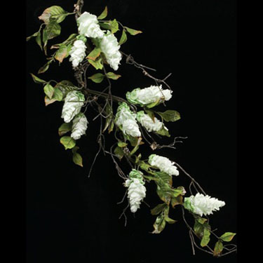 Hybrid Hops Bough White - Greenery & Floral - artificial hops bough